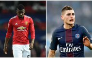 Manchester United tính đổi Paul Pogba lấy Marco Verratti?