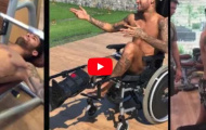 Neymar nỗ lực tập gym chờ ngày trở lại