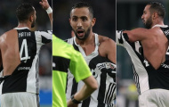 Sao Juventus nổi xung thiên vì bị đối thủ làm rách áo