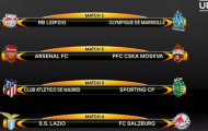 Bốc thăm tứ kết Europa League: Arsenal tránh được Atletico