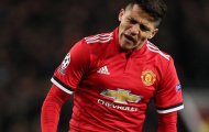 Sanchez sở hữu thống kê ác mộng tại Man Utd