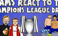 Các đội bóng phản ứng với kết quả bốc thăm tứ kết CL thế nào?