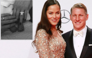 Schweinsteiger‏ và vợ Ivanovic khoe con đầu lòng