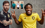 Adidas tung loạt áo đấu ở World Cup, Argentina lần đầu diện 'cây đen'