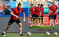 Giggs khiến Bale mệt nhoài ở buổi tập đầu của xứ Wales