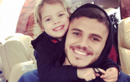 Giải sầu, Icardi đi chơi cùng con gái rượu