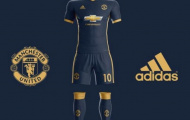 Lộ áo đấu mới cực chất của Man Utd