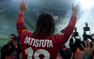 Cảm xúc của Batistuta khi ghi bàn vào lưới đội bóng cũ Fiorentina