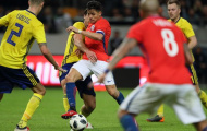 Màn trình diễn của Alexis Sanchez vs Thụy Điển