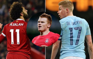 Huyền thoại Liverpool hạ thấp De Bruyne trước Salah