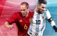 02h30 ngày 28/03, Tây Ban Nha vs Argentina: Messi xung trận?