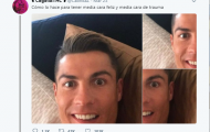 Cười vỡ bụng với muôn kiểu ảnh chế gương mặt tâm trạng của Ronaldo