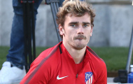 Griezmann phờ phạc khi trở về Madrid