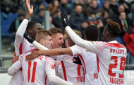 Thắng kịch tính, Leipzig trở lại nhóm dự Champions League