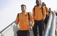 Dàn sao AS Roma đổ bộ xứ Catalunya