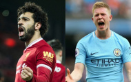 De Bruyne: 'Đừng so sánh tôi với Salah'