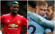 Paul Pogba vs Kevin de Bruyne: Cuộc chiến giữa linh hồn và kẻ bị ruồng bỏ