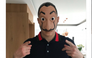 Benzema hóa trang hù fan vì cuồng phim