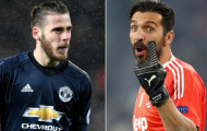 Buffon bị thẻ đỏ đầu tiên ở Champions League vì... 'xem thường' De Gea