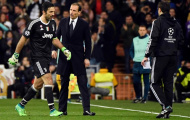 HLV Zidane 'cắn rứt' vì Buffon rời sân trong tức tưởi