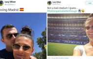 Vợ chồng trọng tài Michael Oliver là fan cuồng của Real Madrid?