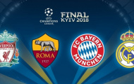 Bốc thăm bán kết Champions League: Bayern đối đầu Real