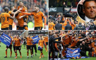 Trở lại Premier League sau 6 năm, Wolves mở hội ăn mừng