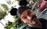 Beckham hồi teen tại hóa chuột Mickey