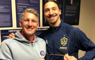 LA Galaxy chiến thắng, Ibra 'quàng vai bá cổ' đối thủ Schweinsteiger