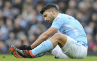 CHÍNH THỨC: Sergio Aguero nghỉ hết mùa, nguy cơ lỡ World Cup