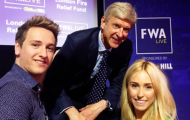 Wenger đạp đổ hình tượng khi hóa thỏ hồng đáng yêu