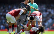 Ai Cập thở phào với chấn thương của sao Arsenal
