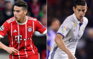 Đại chiến Bayern – Real: Đi tìm phiên bản hoàn hảo nhất của James Rodriguez