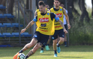 Napoli tập luyện sung sức, đợi Inter cầm chân Juventus