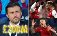 Chưa tới Arsenal, Luis Enrique đã đòi 200 triệu bảng để mua sắm