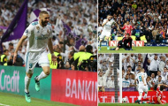 'Mèo lười' Benzema lập cú đúp, Real đoạt vé chơi trận chung kết đầy kịch tính