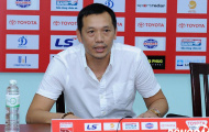 Thua đội bét bảng Nam Định, HLV SLNA nói gì?