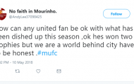 Hòa West Ham, fan Man United đã hết kiên nhẫn với Mourinho