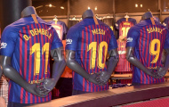 Áo đấu được bày bán, Barca đập tan tin đồn bán Dembele