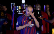 Iniesta khóc nức nở trong trận đấu cuối cùng dưới màu áo Barca