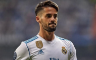 Zidane CHÚ Ý: Isco 'hờn dỗi', sẵn sàng rời Santiago Bernabeu