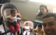 Gạt nỗi nhớ gia đình, Ronaldo tập luyện cực 'sung'