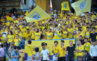 CĐV Thanh Hoá “phủ vàng” sân Hàng Đẫy của Hà Nội FC
