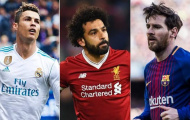 Đội hình xuất sắc nhất Champions League mùa giải 2017/2018