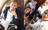Tới Liverpool, Fabinho khui sâm banh ăn mừng