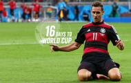 ĐẾM NGƯỢC 16 ngày World Cup: Miroslav Klose và kỉ lục vĩ đại