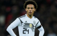 ĐT Đức công bố danh sách cuối cùng: Leroy Sane ngồi nhà