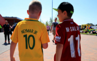 Mohamed Salah đồng hành cùng Neymar tại Anfield