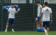 Messi 'méo mặt' vì bài tập lạ của HLV Sampaoli