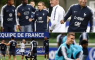 Pogba, Griezmann, Mbappe vui vẻ tập luyện trước đợt tổng duyệt cuối cùng